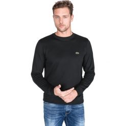 Lacoste Bluza Czarny. Czarne bluzy męskie Lacoste, l, bez wzorów, z bawełny, bez kołnierzyka, bez rękawów, bez kaptura. Za 445,95 zł.