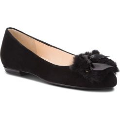 Baleriny HÖGL - 6-101092 Black 0101. Czarne baleriny damskie HÖGL, bez wzorów, ze skóry, bez obcasa. W wyprzedaży za 349,00 zł.