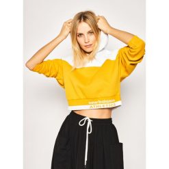 Bluza New Balance Athletic Select Boxy WT01500. Żółte bluzy damskie New Balance, xs, bez wzorów, z bawełny, bez rękawów, bez kaptura. W wyprzedaży za 199,00 zł.