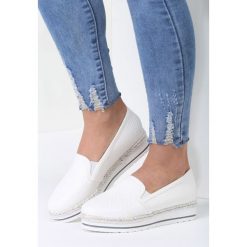 Trampki damskie slip on: Białe Slip On Quintessential