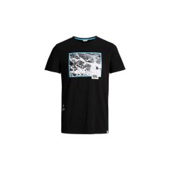 T-shirty z krótkim rękawem Jack Jones 12135641 TREND PHOTO. Czarne t-shirty męskie Jack & Jones, s, bez wzorów, bez kołnierzyka, krótkie. Za 46,07 zł.