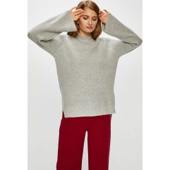 Answear - Sweter. Szare swetry damskie ANSWEAR, s, bez wzorów, z elastanu, bez rękawów, bez kaptura. W wyprzedaży za 39,90 zł.