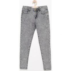 Odzież chłopięca: Spodnie jeansowe slim fit - Czarny