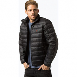 Polo Ralph Lauren - Męska kurtka puchowa, czarny. Czarne kurtki męskie puchowe Polo Ralph Lauren, m, z puchu, eleganckie. Za 899,95 zł.