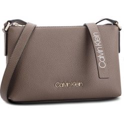 Torebka CALVIN KLEIN - Neat Ew Crossbody K60K604418 002. Szare torebki klasyczne damskie marki Calvin Klein, ze skóry ekologicznej. Za 449,00 zł.