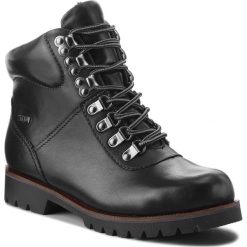 Trapery CAPRICE - 9-26216-21 Black Nappa 022. Czarne buty zimowe damskie marki Caprice, z materiału. W wyprzedaży za 249,00 zł.