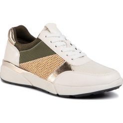 Sneakersy JENNY FAIRY - WS2871-02 Khaki. Białe półbuty damskie Jenny Fairy, ze skóry ekologicznej. Za 99,99 zł.