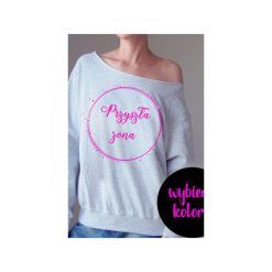 Wybierz kolory przyszła żona bluza z. Czerwone bluzy z nadrukiem damskie One mug a day, l. Za 149,00 zł.