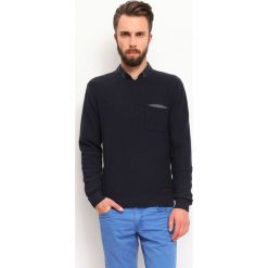 Sweter długi rękaw męski. Szare swetry męskie Top Secret, xl, bez wzorów, z dzianiny, klasyczne, z okrągłym kołnierzem, bez kaptura. W wyprzedaży za 49,99 zł.
