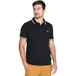 Replay Polo Koszulka Czarny. Czarne podkoszulki męskie Replay, s, bez wzorów, z elastanu, bez rękawów. Za 309,95 zł.