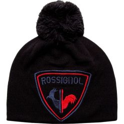 Czapka ROSSIGNOL L3 ROOSTER. Czarne czapki męskie Rossignol, z haftami, z dzianiny, klasyczne. Za 130,00 zł.