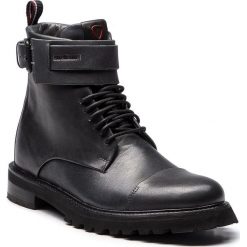 Kozaki STRELLSON - Nimo Nico 4010002501 Grey 800. Szare buty zimowe męskie Strellson, z materiału. Za 649,00 zł.