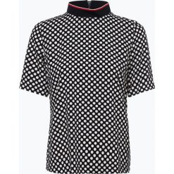 Taifun - Bluzka damska, niebieski. Niebieskie bluzki damskie marki Taifun, w paski, ze stójką, bez rękawów. Za 279,95 zł.