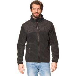 Bluzy męskie: Bluza polarowa w kolorze ciemnoszarym