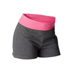Spodenki do jogi damskie. Czarne szorty damskie DOMYOS, s, z elastanu. Za 29,99 zł.