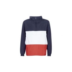 Bluzy Urban Classics 3-TONE HOODY. Czerwone bluzy męskie Urban Classics, s, bez wzorów, bez kołnierzyka, bez rękawów, bez kaptura. Za 219,00 zł.