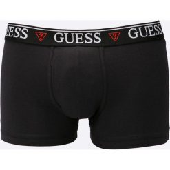 Guess Jeans - Bokserki (3-pack). Czarne bokserki męskie Guess Jeans, z aplikacjami, z bawełny. Za 179,90 zł.