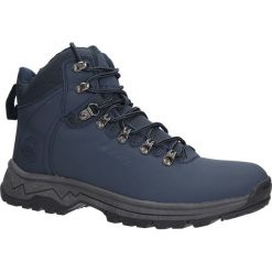 Granatowe buty trekkingowe sznurowane casu 8tr85-0654. Buty trekkingowe męskie Casu, na sznurówki. Za 169,99 zł.