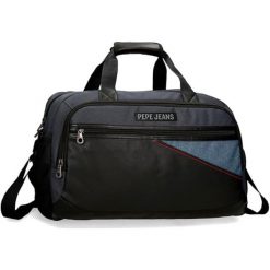 Torba podróżna w kolorze ciemnoszarym - (S)50 x (W)27 x (G)27 cm. Szare torby podróżne Pepe Jeans Accessories, w paski, z poliesteru. W wyprzedaży za 149,95 zł.
