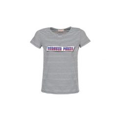 T-shirty z krótkim rękawem Moony Mood ILANOU. Szare t-shirty damskie marki Moony Mood, s, bez wzorów, bez kołnierzyka. Za 76,30 zł.