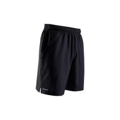 SPODENKI TENIS DRY 500 męskie. Niebieskie spodenki sportowe męskie ARTENGO, s, bez wzorów, z poliesteru, sportowe, tenisowe. Za 34,99 zł.