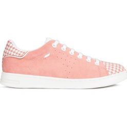 Geox Jaysen Tenisówki Beżowy. Brązowe trampki i tenisówki damskie Geox, bez wzorów, ze skóry, bez zapięcia. Za 464,95 zł.