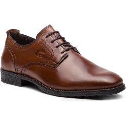 Półbuty CAMEL ACTIVE - Como 427.20.02 Cognac. Pomarańczowe buty wizytowe męskie marki Camel Active, ze skóry, bez zapięcia. W wyprzedaży za 379,00 zł.