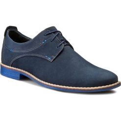 Derby męskie: Półbuty LASOCKI FOR MEN - 4420 Jeansowy