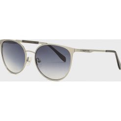 Kazar Studio - Okulary przeciwsłoneczne. Szare okulary przeciwsłoneczne męskie Kazar Studio, z materiału, okrągłe. W wyprzedaży za 159,90 zł.