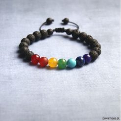 Chakra bracelet : bransoletka UNISEX. Bransoletki męskie Pakamera. Za 93,00 zł.