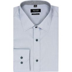 Koszula bexley 2435 długi rękaw custom fit szary. Szare koszule męskie marki Recman, m, z długim rękawem. Za 129,00 zł.