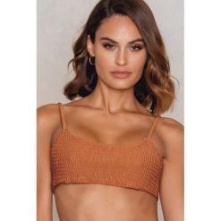 Bikini: Hot Anatomy Góra bikini Wrinkled – Orange