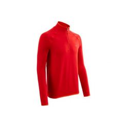 Koszulka FRESHWARM 1/2 ZIP. Szare odzież termoaktywna męska marki WED'ZE, m, z elastanu, narciarskie. W wyprzedaży za 39,99 zł.
