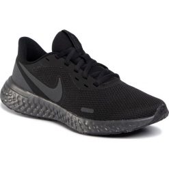 Buty NIKE - Revolution 5 BQ3207 001 Black/Anthracite. Czarne buty sportowe damskie Nike, bez wzorów, z tworzywa sztucznego, sportowe, do biegania, nike revolution. Za 229,00 zł.