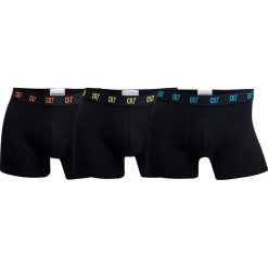 CR7 Cristiano Ronaldo - Bokserki (3-pack). Czarne bokserki męskie CR7 Cristiano Ronaldo, s, z nadrukiem, z elastanu. W wyprzedaży za 69,90 zł.
