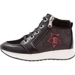 Laura Biagiotti Tenisówki i Trampki wysokie black. Czarne trampki dziewczęce Laura Biagiotti, z materiału. W wyprzedaży za 146,30 zł.