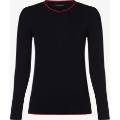 Armani Exchange - Sweter damski, niebieski. Niebieskie swetry damskie Armani Exchange, s, bez wzorów, z bawełny, bez rękawów, bez kaptura. Za 379,95 zł.