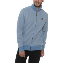 Sam 73 Bluza Niebieski. Niebieskie bluzy męskie Sam 73, l, bez wzorów, z bawełny, bez kołnierzyka, bez rękawów, bez kaptura. Za 206,95 zł.