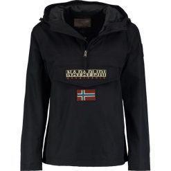 Napapijri RAINFOREST SUM REGULAR FIT Wiatrówka black. Czarne marynarki męskie Napapijri, xl, bez wzorów, z materiału. W wyprzedaży za 531,30 zł.
