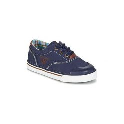 Buty Dziecko Pablosky SIDIEK. Niebieskie trampki chłopięce marki Pablosky, bez wzorów, bez zapięcia. Za 119,20 zł.