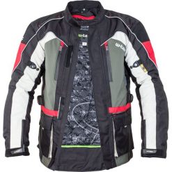 Kurtki męskie bomber: W-TEC Długa kurtka motocyklowa męska Wigstein NF-2209 wielokolorowa r. WXL (15182)