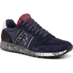 Sneakersy PREMIATA - Eric 4157 Blue. Niebieskie sneakersy męskie Premiata, bez zapięcia. W wyprzedaży za 529,00 zł.