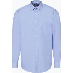 Andrew James - Koszula męska łatwa w prasowaniu, niebieski. Niebieskie koszule męskie na spinki Andrew James, m, z bawełny, z klasycznym kołnierzykiem. Za 129,95 zł.