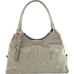 Skórzana torebka w kolorze szarym - (S)38 x (W)15 x (G)22 cm. Szare torebki klasyczne damskie Bosccolo, ze skóry. W wyprzedaży za 349,95 zł.