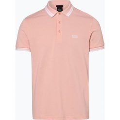 BOSS Athleisure - Męska koszulka polo – Paddy, różowy. Różowe koszulki męskie BOSS Athleisure, m, w paski, sportowe, bez rękawów. Za 349,95 zł.