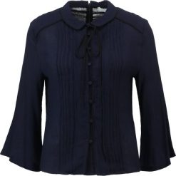 Koszule wiązane damskie: IVY & OAK VALANCE SLEEVE Koszula navy blue