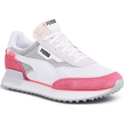 Sneakersy PUMA - Future Rider Stream On 371530 05 Puma White/Bubblegum. Różowe sneakersy damskie Puma, z zamszu. Za 399,99 zł.