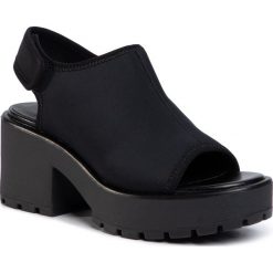 Sandały VAGABOND - Dioon 4947-180-20 Black. Czarne klapki damskie Vagabond, bez wzorów, ze skóry, bez obcasa, na obcasie. Za 379,00 zł.