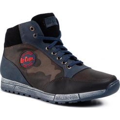Sneakersy LEE COOPER - LCJP-19-01-052 Khaki/Navy. Niebieskie sneakersy męskie Lee Cooper, bez zapięcia. W wyprzedaży za 249,00 zł.
