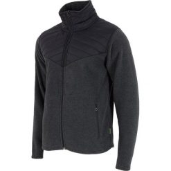 Bluzy męskie: 4f Bluza męska grafitowo-czarna r. S (H4Z17-PLM002)
